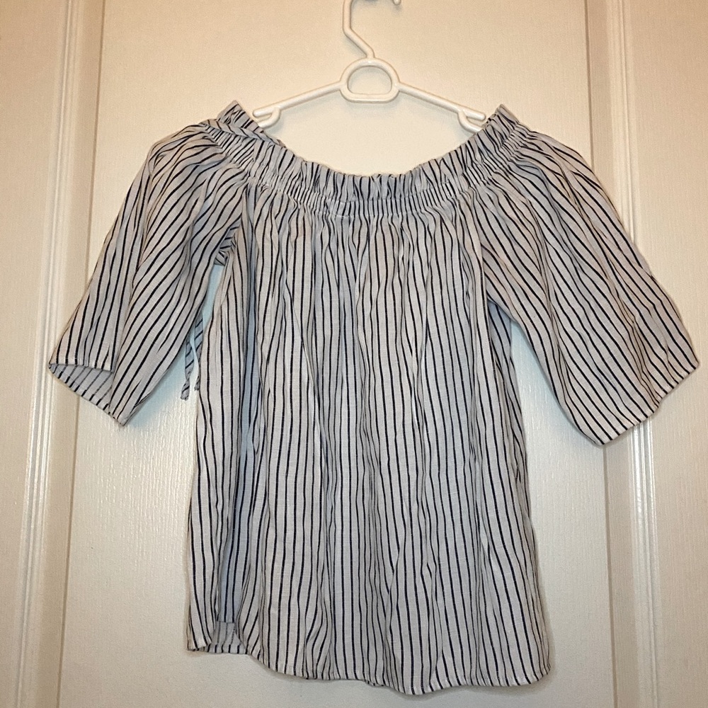 Francesca’s nautical top